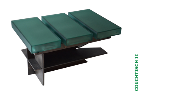 Glasatelier Schönefled - Couchtisch II - Glaser München