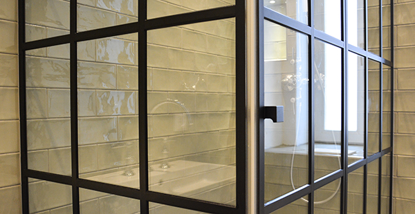 Glasatelier Schönefled - GLASDUSCHEN INDUSTRIAL STYLE